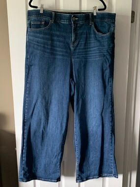 torrid Dark Wash Wide-Leg Jeans
